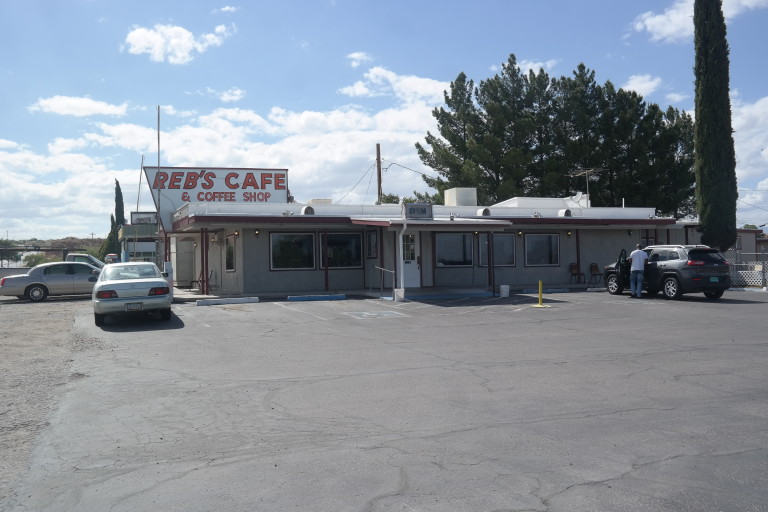 Remnants of Benson Highway still standing