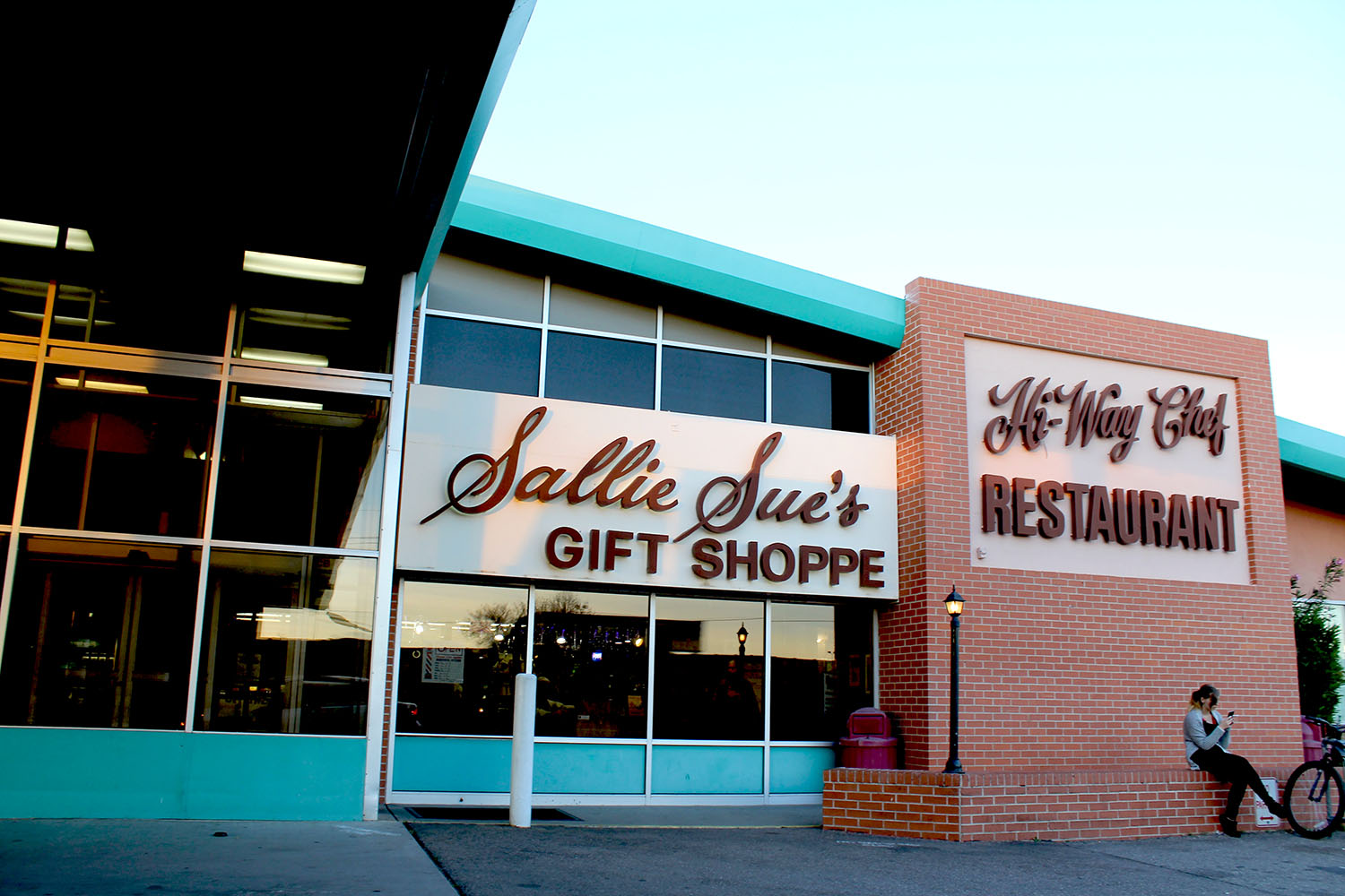 Remnants of Benson Highway still standing