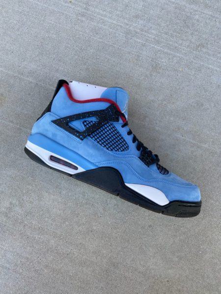 Jordan 4 Retro Travis Scott Cactus Jack. (Photo by Ahmaad Lomax).