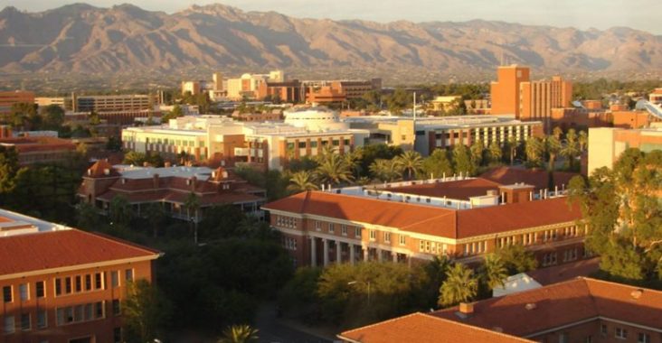 The University of Arizona campus that I had to say goodbye to abruptly. (Photo courtesy of KOLD).